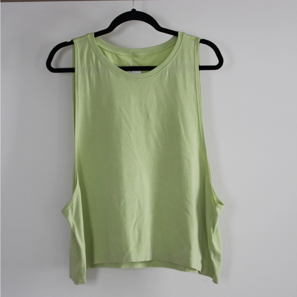 Aerie Lime Green Sleeveless Women's Top